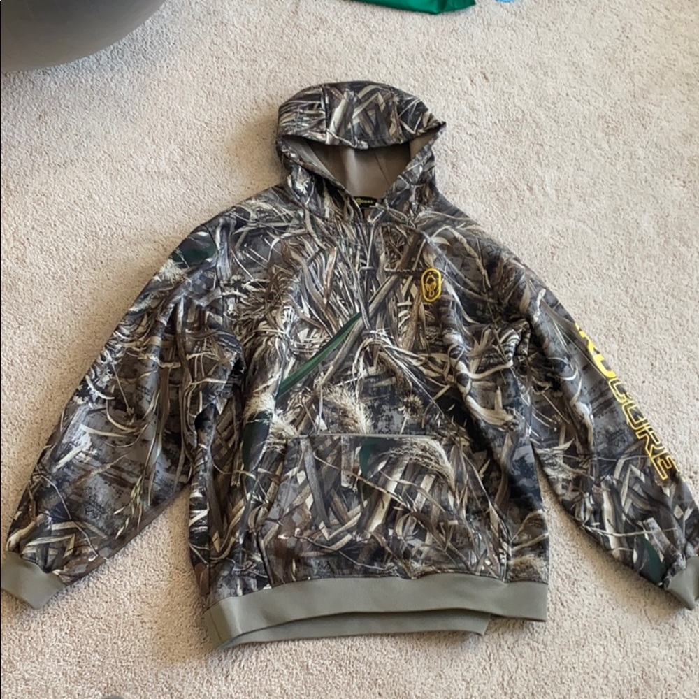 Hard Core Brands Camouflage Hoodie Size XL